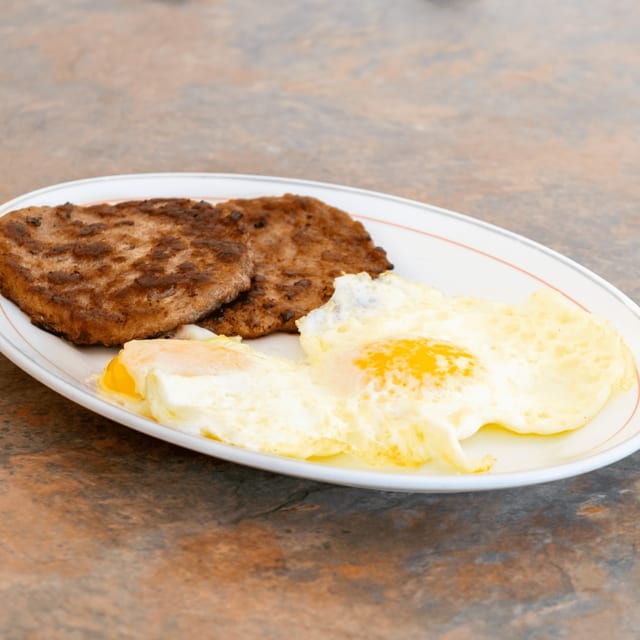 Eggs Any Style With Choice Of Protein.