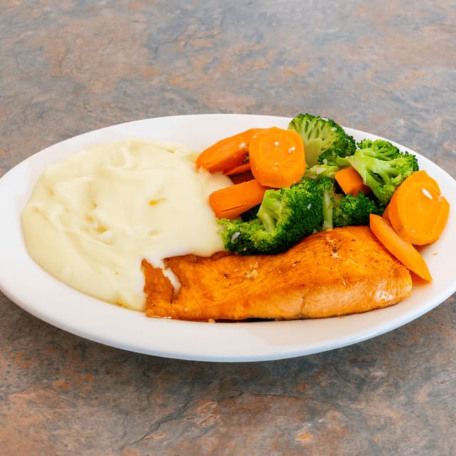 Pan-Seared Salmon.