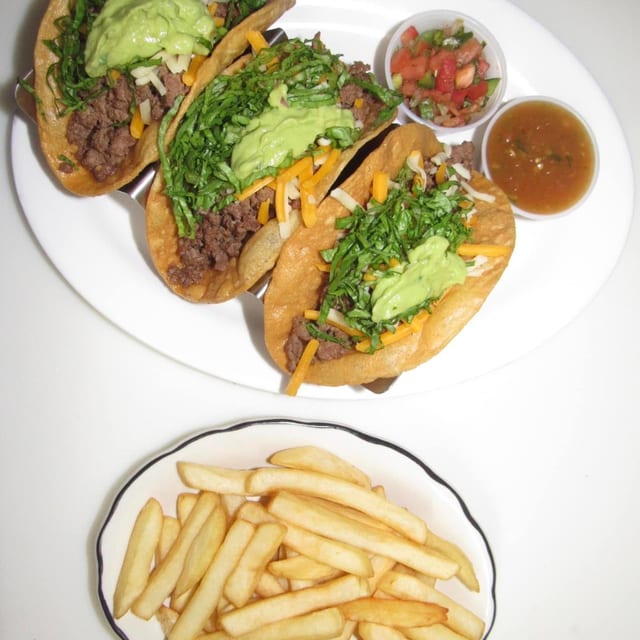 Ground Beef Tacos.