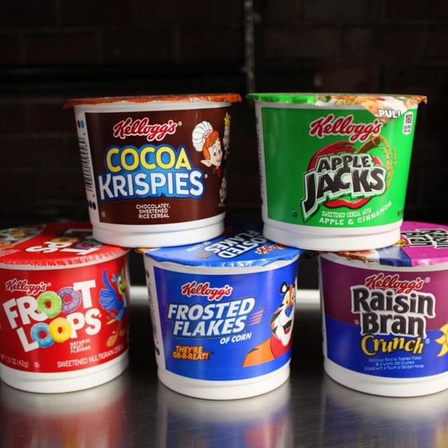 Assorted Cereals.